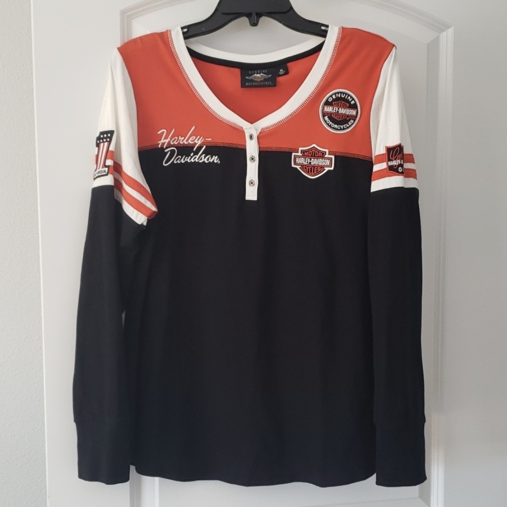 Harley Davidson Womens XL longsleeve shirt